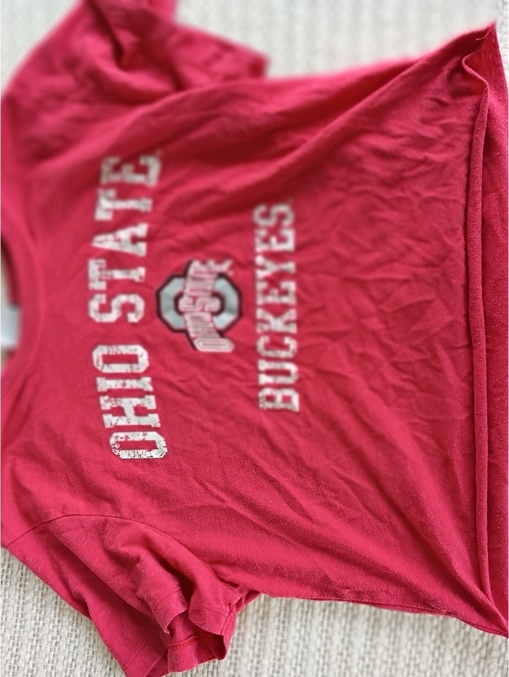 Ohio State Buckeyes Red Graphic T-Shirt
